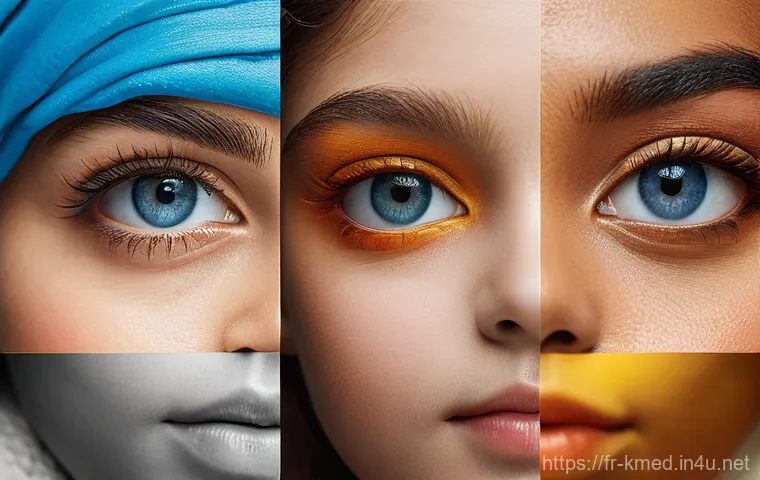 한의학에서의 최신 기술 - Here are three detailed image prompts: